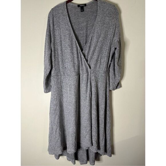 Torrid Mini Wrap Dress - Picture 1 of 6